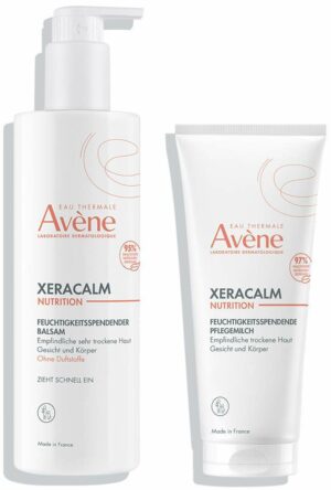 Avene XeraCalm Nutrition feuchtigkeitsspendender Balsam 400 ml + gratis Pflegemilch 100 ml