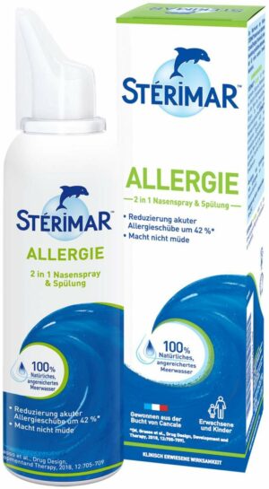 Sterimar Nasenspray Allergie 2 in 1 Nasenspray & Spülung 100 ml