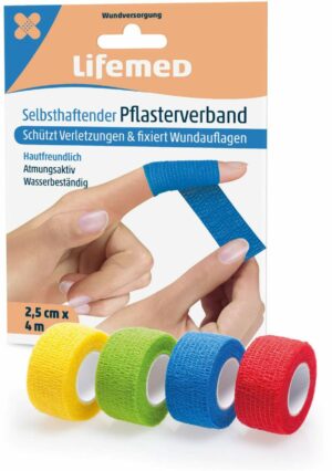 Selbsthaftender Pflasterverband 2