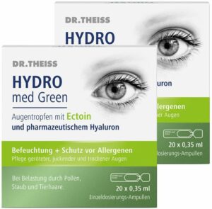 Dr.Theiss Hydro med Green Augentropfen 2 x 20 x 0