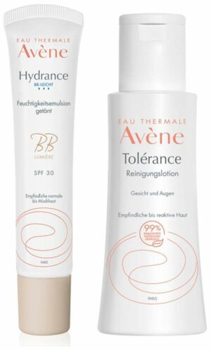 Avene Hydrance BB-LEICHT Feuchtigkeitsemulsion getönt SPF 30 40 ml + gratis Avene Tolerance Reinigungslotion 100 ml