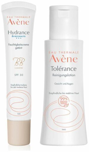 Avene Hydrance BB-REICHHALTIG Feuchtigkeitscreme getönt SPF 30 40 ml + gratis Avene Tolerance Reinigungslotion 100 ml