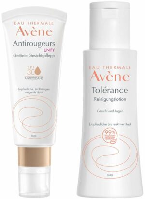 Avene Antirougeurs UNIFY getönte Gesichtspflege SPF 30 40 ml Creme + gratis Avene Tolerance Reinigungslotion 100 ml