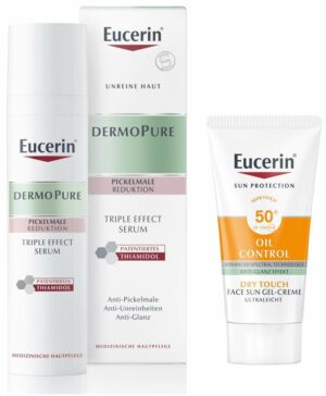 Eucerin DermoPure Triple Effect Serum 40 ml + gratis Sun Oil control Face 50+ 20 ml