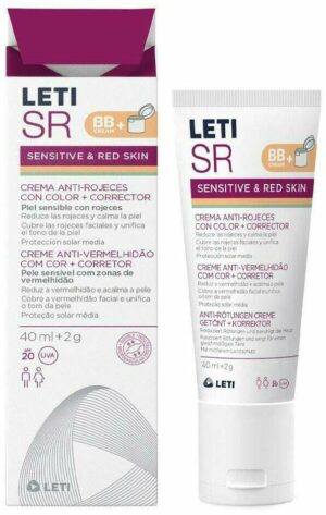 LETI SR Anti - Rötungen BB Creme getönt + Korrektor 40 ml Creme