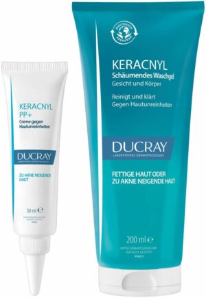 Ducray Keracnyl PP+ Creme 30 ml + gratis Ducray Keracnyl Waschgel 200 ml