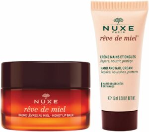 NUXE Reve de Miel Ultra-Nährender Lippenbalsam 15 g + gratis  Hand- & Nagelcreme 15 ml