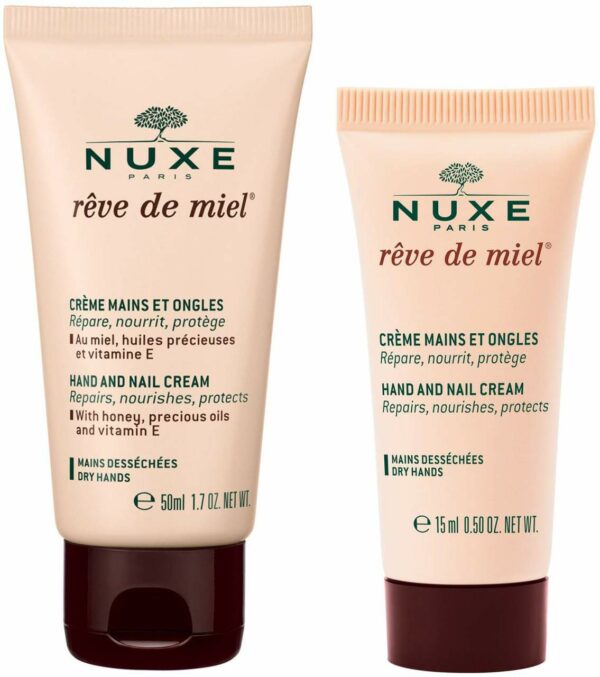 NUXE Reve de Miel Hand- und Nagel- creme 50 ml + gratis Hand- & Nagelcreme 15 ml