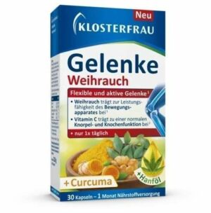 Klosterfrau Gelenke Weihrauch Curcuma 30 Kapseln