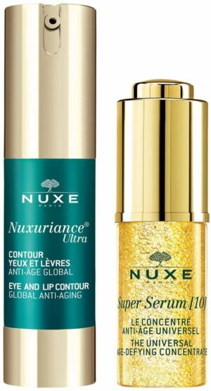 NUXE Nuxuriance Ultra Augen- und Lippenkonturenpflege 15 ml + gratis Super Serum 5 ml