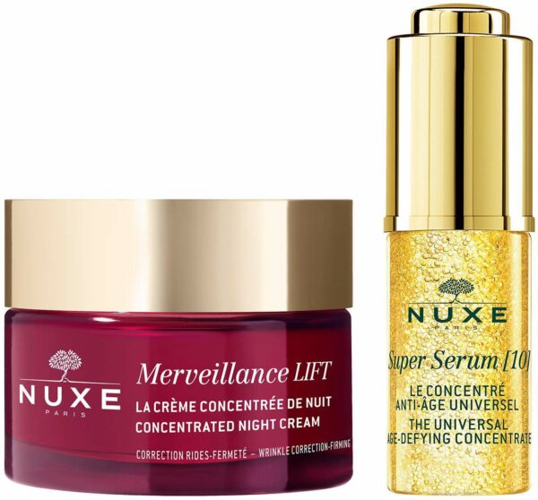 NUXE Merveillance Lift Konzentrierte Nachtcreme 50 ml + gratis Super Serum 5 ml