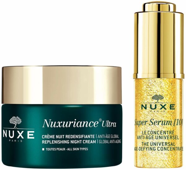 NUXE Nuxuriance Ultra Hautverdichtende Nachtcreme 50 ml + gratis Super Serum 5 ml