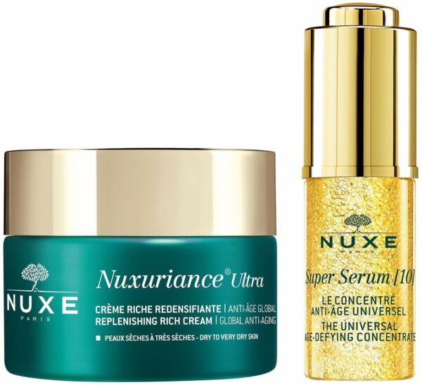 NUXE Nuxuriance Ultra Hautverdichtende Reichhaltige Tagescreme 50 ml + gratis Super Serum 5 ml