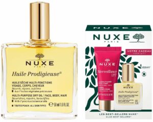 NUXE Huile Prodigieuse NF 50 ml + gratis Anti-Aging Set