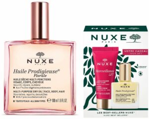 NUXE Huile Prodigieuse Florale 100 ml + gratis Anti-Aging Set