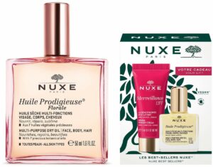 NUXE Huile Prodigieuse Florale 50 ml + gratis Anti-Aging Set