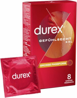 Durex Gefühlsecht XXL 8 Kondome