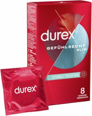 Durex Gefühlsecht Slim 8 Kondome