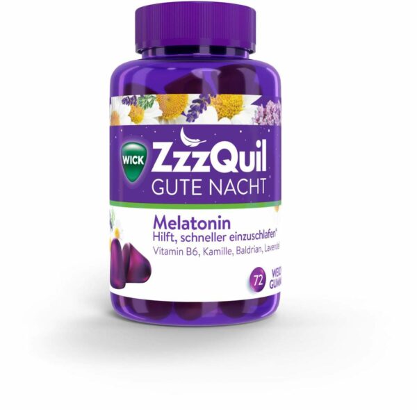 Wick ZzzQuil Gute Nacht 72 Weichgummis