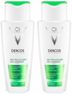 Vichy Dercos Anti-Schuppen Shampoo für trockene Kopfhaut 2 x 200 ml