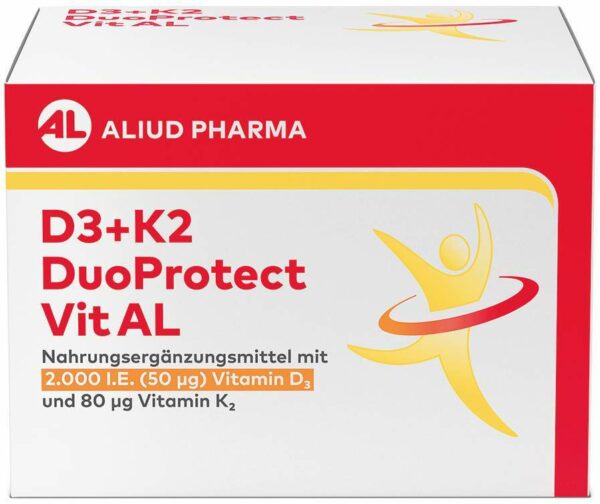 D3 + K2 DuoProtect Vit AL 2000 I.E 90 Kapseln