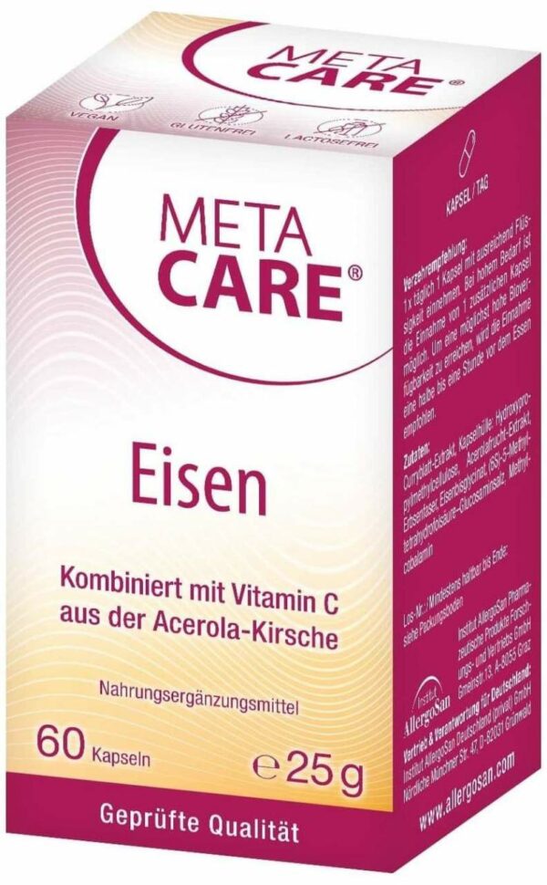 Meta - Care Eisen 60 Kapseln