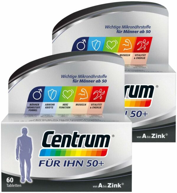 Centrum Für Ihn 50+ Capletten 2 x 60 Tabletten