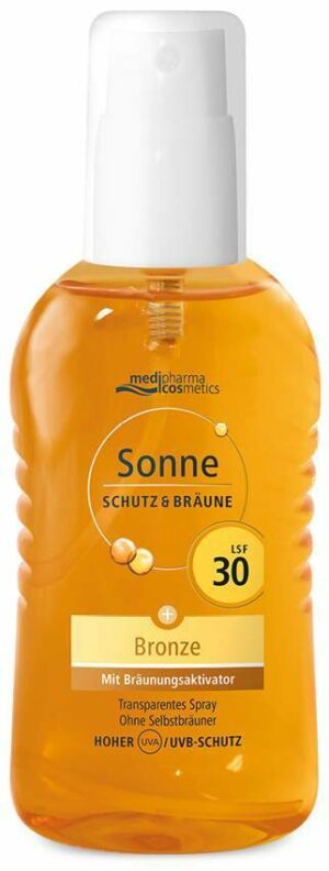 Sonne Schutz & Bräune bronze LSF 30 200 ml Pumpspray