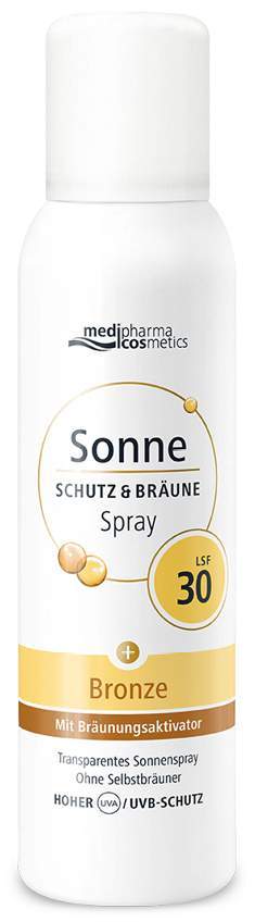 Sonne Schutz & Bräune bronze LSF 30 Aerosol 150 ml Spray