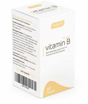 nupure Vitamin B-Komplex 60 Kapseln