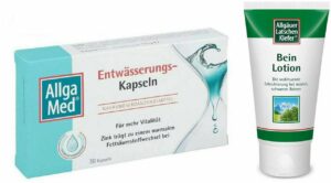 Allga Med Entwässerungs-Kapseln + gratis Allgäuer Latschenkiefer Beinlotion 50 ml