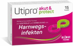 Utipro akut & protect 15 Hartkapseln