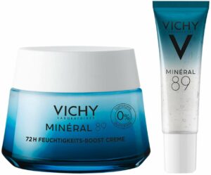 Vichy Mineral 89 72h Feuchtigkeits Boost 50 ml Creme + gratis Mineral 89 10 ml Probe