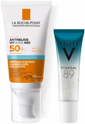 Roche Posay Anthelios Hydratisierende Creme UVMune 400 LSF50+ 50 ml + gratis Vichy Mineral 89 10 ml