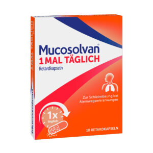 Mucosolvan 1mal täglich